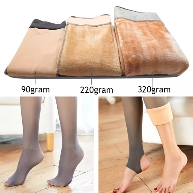 Women Flawless Legs Fake Translucent Warm Pantyhose Tights
