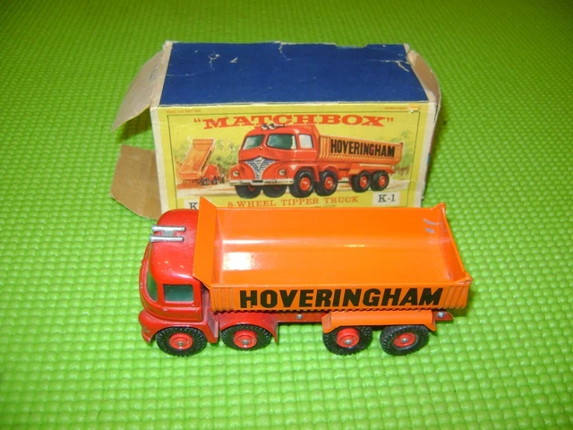Matchbox tipper sales truck