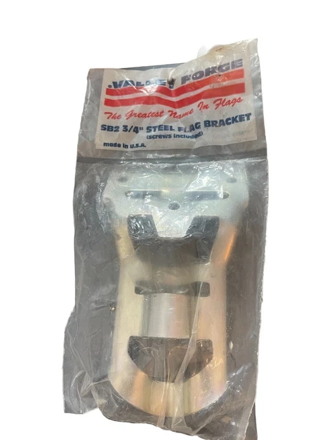 Valley Forge Steel Flag Pole Bracket Diameter 3/4" Model# NEW