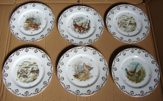 Assiettes en porcelaine de Limoges - - Histoires de jolies choses