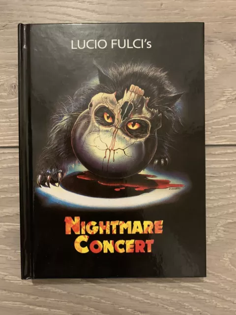 Nightmare Concert - Xt Video Media Book Limited Edition Blu Ray - Lucio Fulci