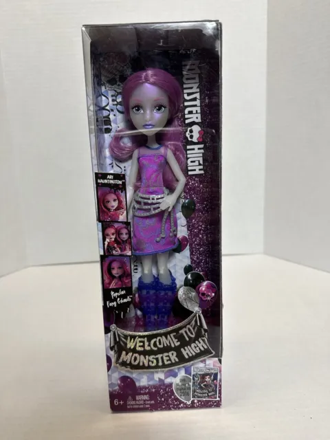 Monster High Ari Hauntington Welcome to Monster High 2015 Doll • New In Box