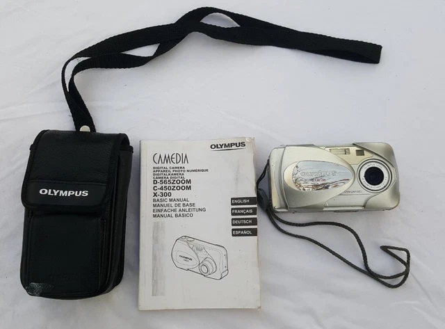 Olympus Camedia C450 Zoom 4.0MP Compact Digital Camera Silver. READ DESCRIPTION