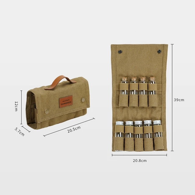 Porta Condimenti 4 Scomparti Con Coperchio - Organizer Frutta, Salse E Spezie