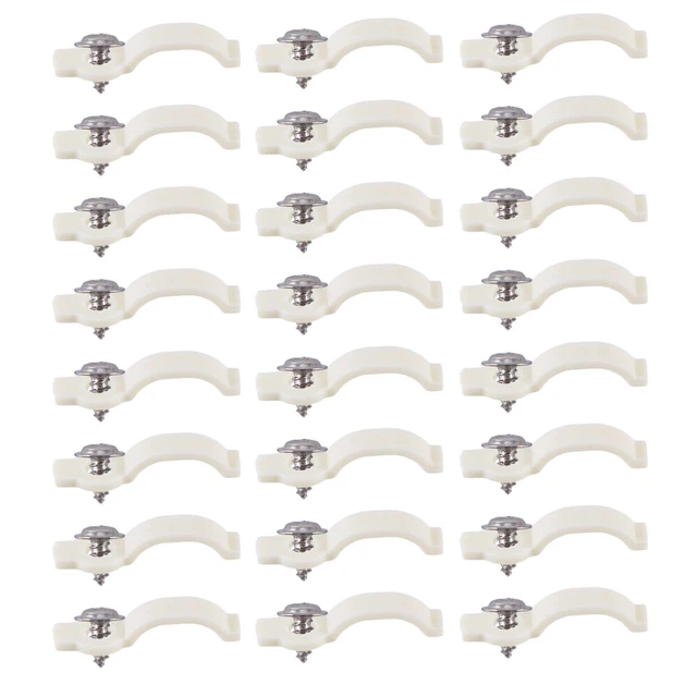 50pcs/bags Mounting Bracket 10mm Fixing Clip Connector For 3528 5050 5630 IP67 I