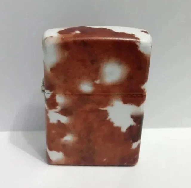 Zippo 2022 Cow Hide 540 Case No Insert No Box Read