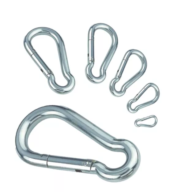 Mousqueton Inoxydable A4 Mousqueton V4A Câble de Traction Feuerwehrkarabiner