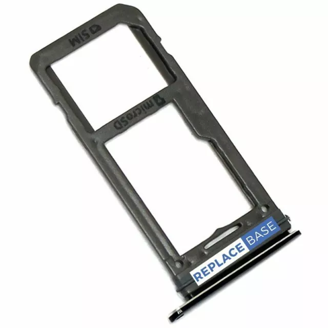 SIM SD Tray For Samsung Galaxy S8 Plus Black Replacement Card Slot Holder Part