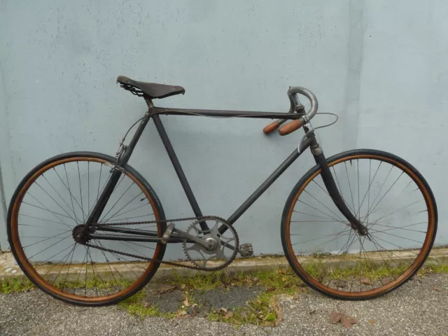 Ancien vélo course MARCEL 1900/10 Altes fahrrad old bike bici bicycle ANTIQUE