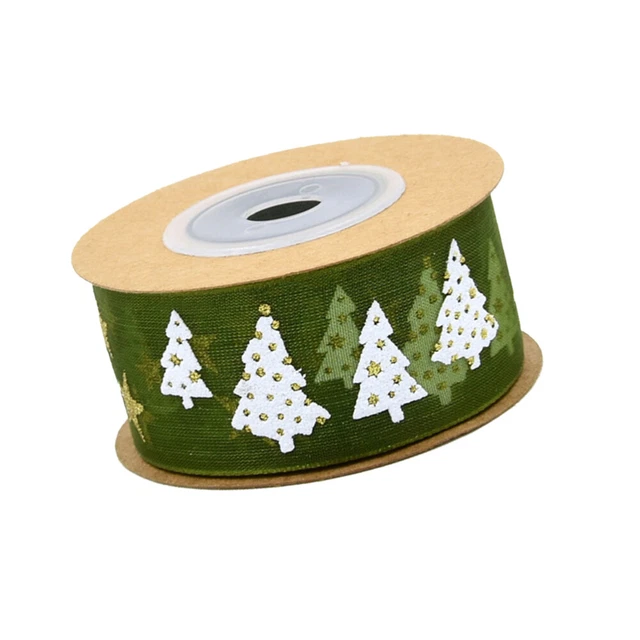 2x Diy Handwerk Bänder Organza Band Weihnachten Bogen Band 7