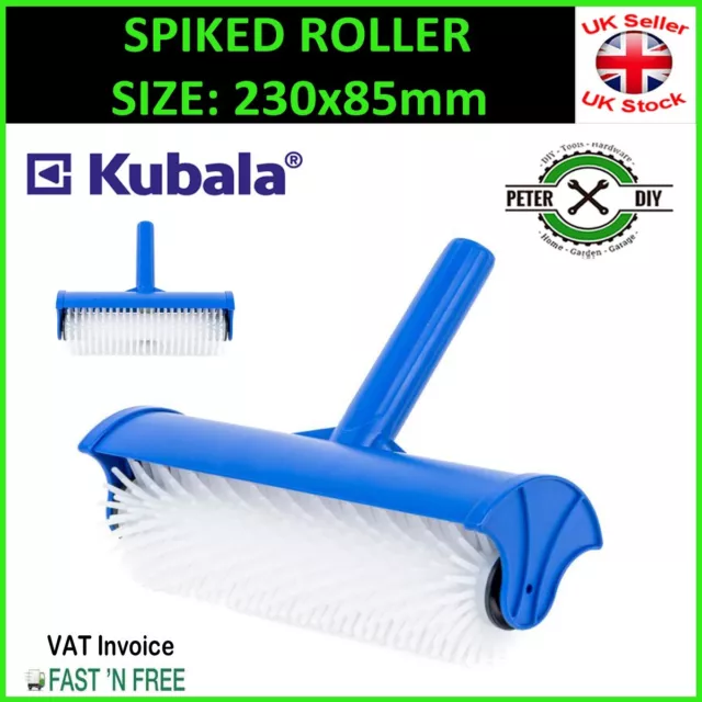 SPIKED ROLLER Aeration 230x85mm Self Levelling Screed Flooring 20mm Spikes Cover