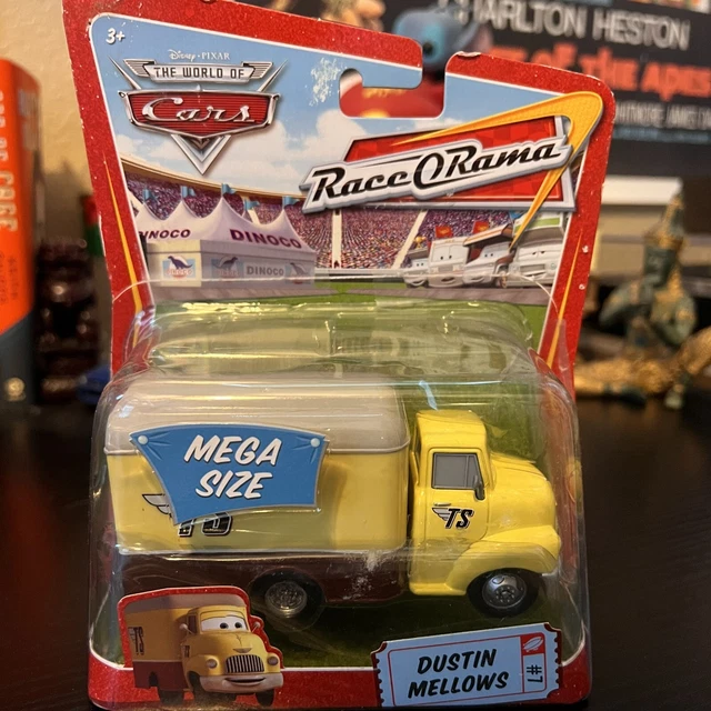 Lot of 5 DISNEY Pixar Cars Race O Rama Mega Semis-Chick, Mack, Gray, RPM, Dustin