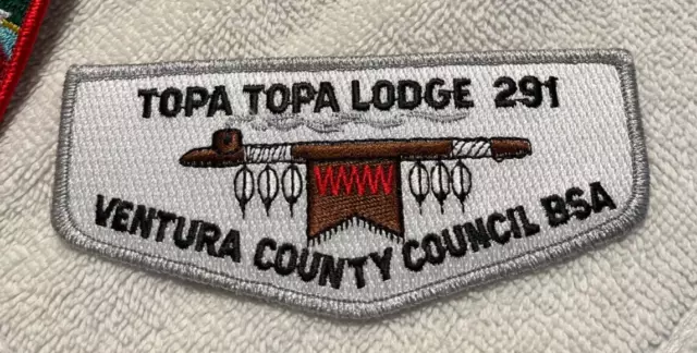 Boy Scout OA 291 Topa Topa Lodge Flap S-22.5 ?