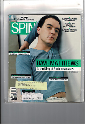 Jul 1998 Spin Magazine Dave Matthews New Hobo Mafia Limp Bizkit Josh Wink Ms3455