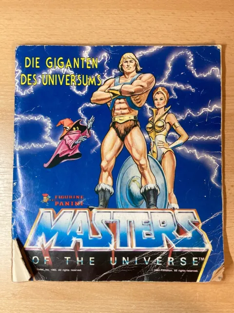 MotU Sticker Album Panini nicht komplett Masters Of The Universe He-Man