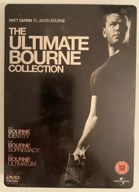 The Ultimate Bourne Collection 3 Disc Dvd Set Uk Region 2 Top Action Films