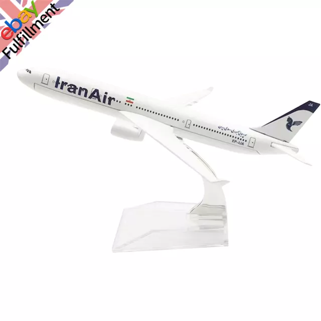 1:400 A330 Iran Air Metal Airplane Model Diecast Plane Model Hotel Bar Decor c