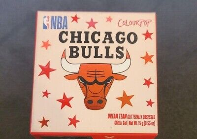 Gel brillante Colourpop x NBA Chicago Bulls nuevo en caja 