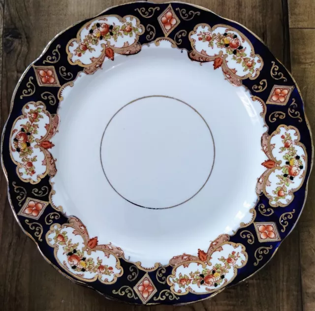 Royal Albert Crown China Imari Heirloom Dinner Plate Beautiful 1917-27 Antique