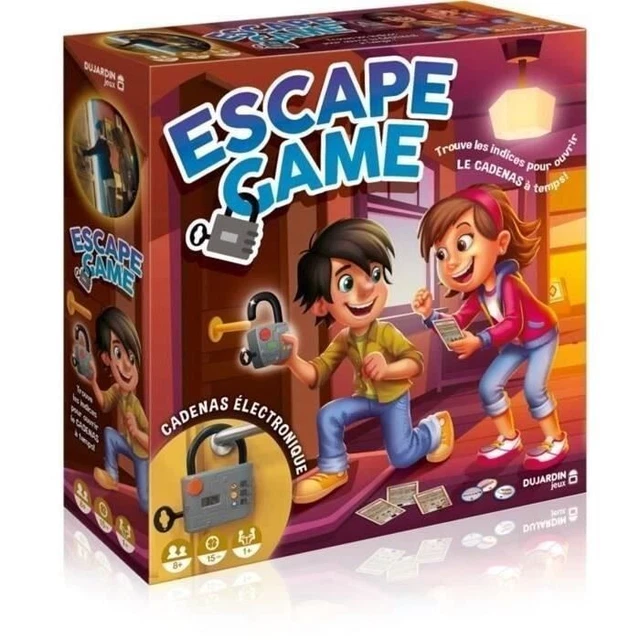 ESCAPE GAME 2024 Jeu d'énigmes DUJARDIN Mission ouvrir la