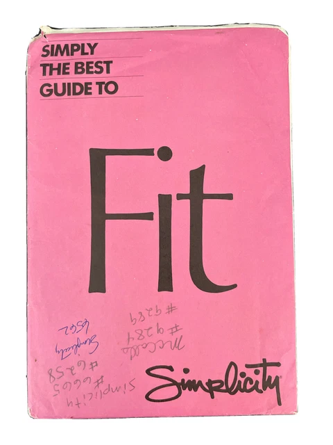 SIMPLICITY 0022 SIMPLY The Best Guide To FIT How To Measure Make 