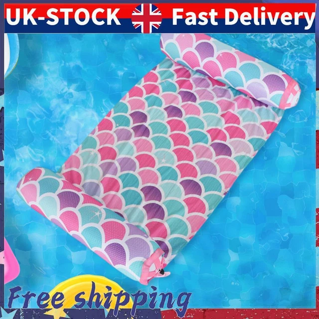 Floating Inflat Air Mattress Comfortable Water Recliner Mats PVC for Summer Pool