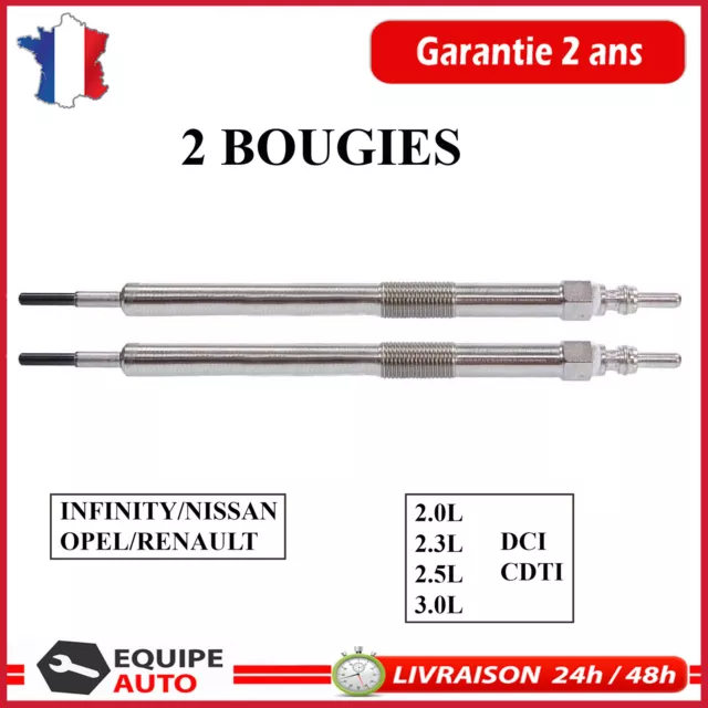 Bougie de Préchauffage pour RENAULT ESPACE 4 KOLEOS LAGUNA MEGANE SCENIC 2.0 DCI