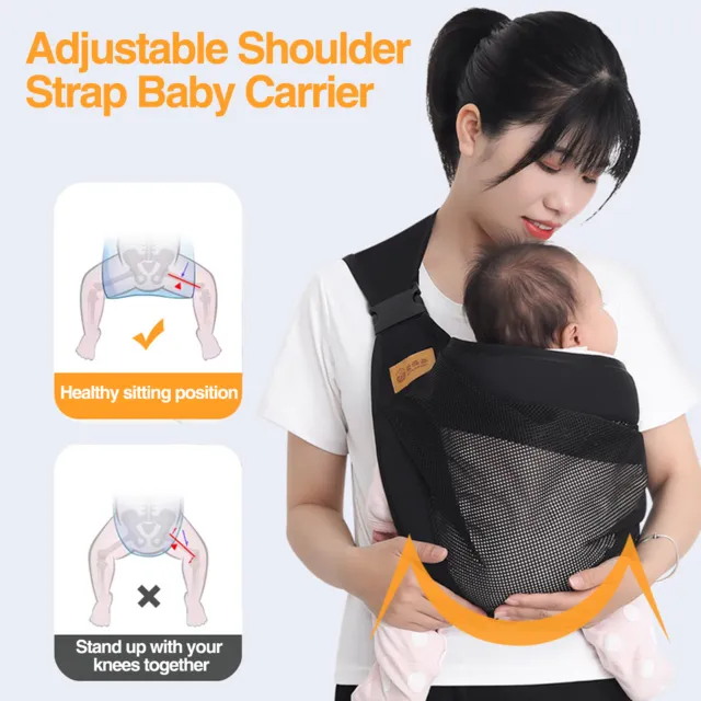 Holder Carrier Mesh Carrier Leichte Carrier One Shoulder für Neugeborene