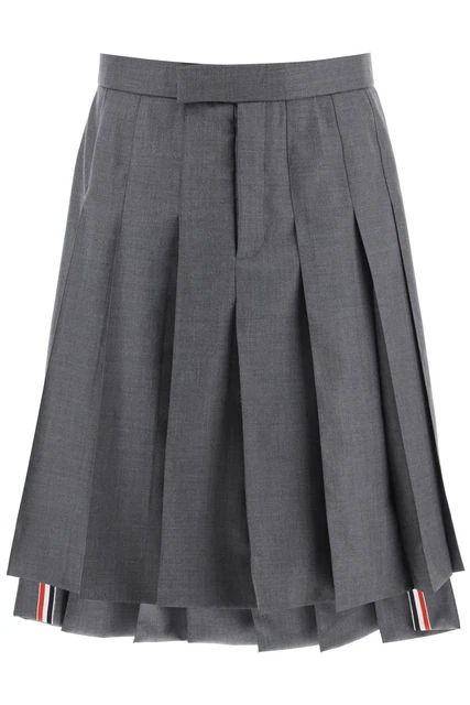 Thom browne light wool pleated skirt MONCLER 2 Men