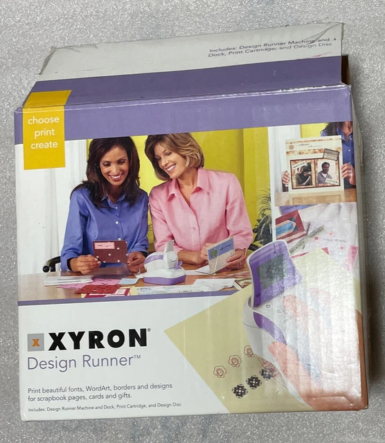 Xyron 24139 Design Runner Handheld Cordless Printer