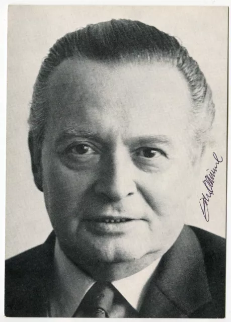 WILLI DAUME - orig. Autogramm, Olympia, NOK Präsident, Deutscher Sportbund