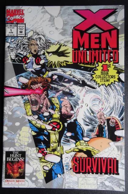 X-Men Unlimited Vol. 1 No. 1 June 1993 Marvel Comics Stan Lee Bagged
