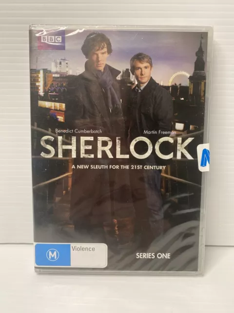 Sherlock : Series 1 (DVD, 2010, 2-Disc Set) BRAND NEW SEALED FREE TRACKED POST