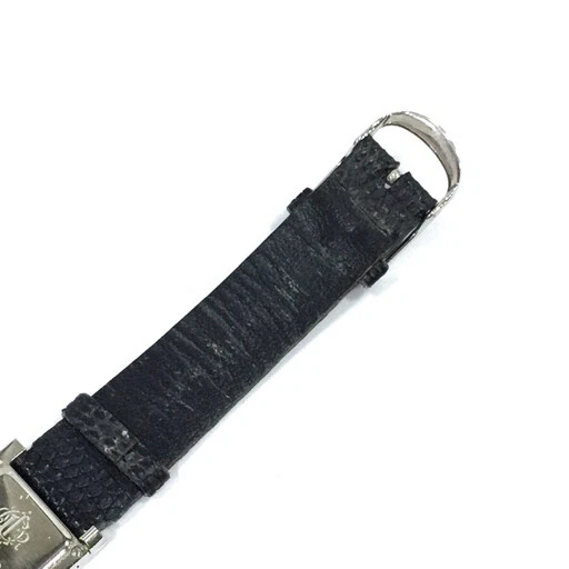 Christian Dior Womens Square Face Quartz Watch Black Dial From JPN 002 5861165 10