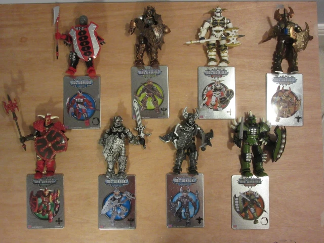 JOB LOT BUNDLE Of 8 Mega Bloks Mag Warrior Magnetic Knight