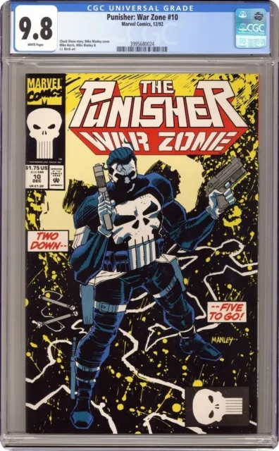 PUNISHER War Zone (1992) #10 CGC 9.8