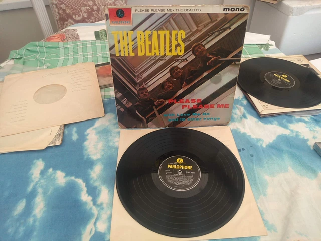 週末限定直輸入♪ BEATLES☆Please Please Me UK Y/B Parlopho | www