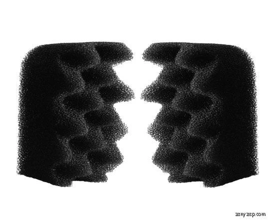 Bio-Foam 4 Pack for Fluval 304/305/306, 404/405/406 A237 Filter Media