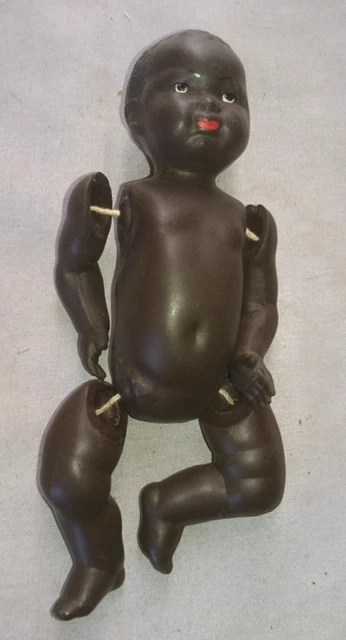 Ancien Baigneur Petitcollin 65 Cm France Tête D'Aigle - Poupée Vintage 1950