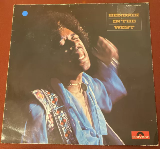 Jimi Hendrix(Vinyl LP)Hendrix In The West-Polydor-2459 392-Germany-1971-VG+/VG