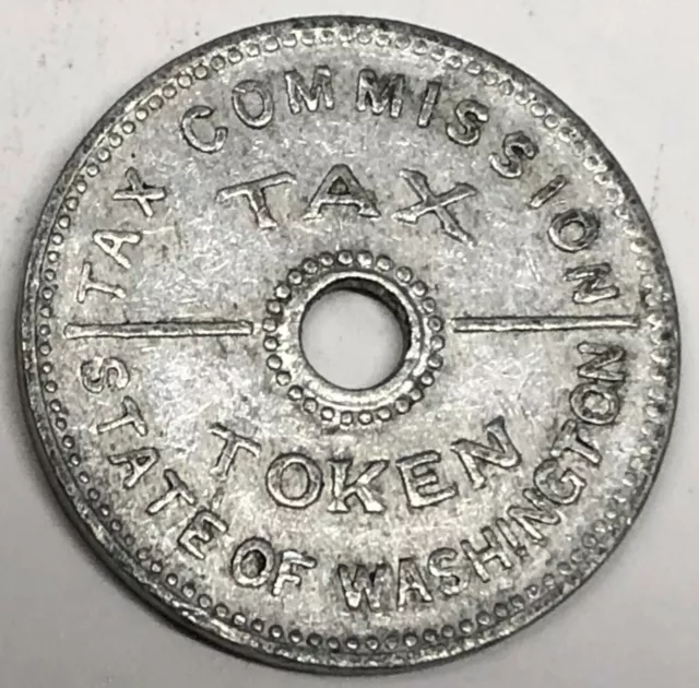 # C1347    STATE of WASHINGTON TAX   TOKEN,   TAX ON PURCHASE