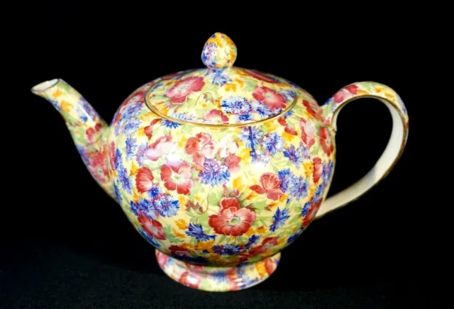 Beautiful Royal Winton Grimwades Chintz Royalty Teapot