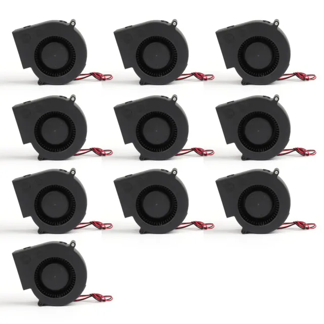 10PCS DC Brushless Cooling PC Computer Fan 12V 9733s 97x97x33mm 0.5A 2 Pin Wire~