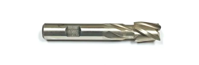 15.37mm (.6051") 4-Flute HSS NCC Special End Mill Radius .020" MF400812217