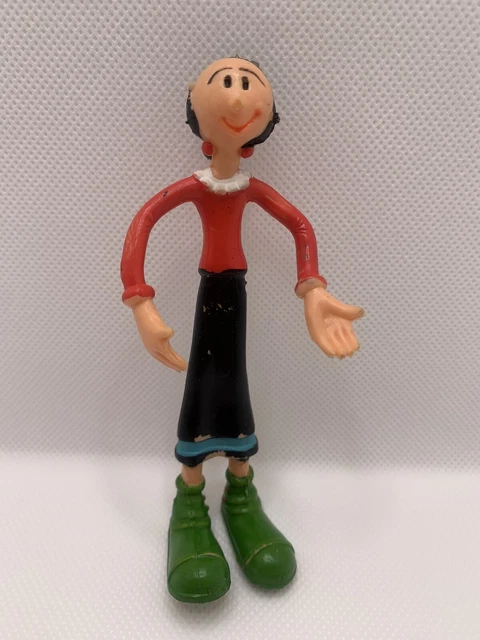 Duo Vintage Figurines Popeye Et Olive – Boîte Bronco KFS – BD