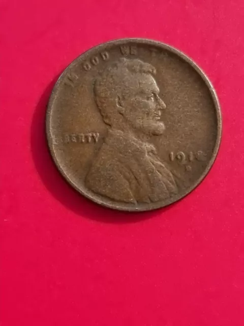 1918 D USA Lincoln Wheat Penny 1 cent