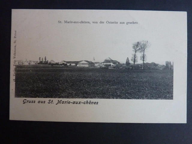 SAINTE MARIE AUX CHENES Moselle CPA 57 Gruss aus ... Vue du village