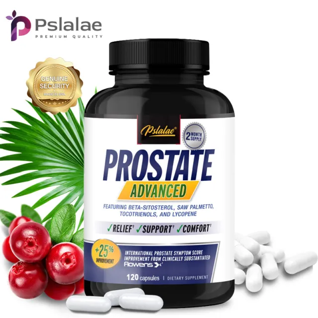 Prostate - with Saw Palmetto- Premium Prostate Health Support Supplement for Men