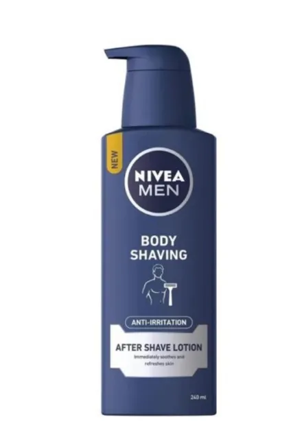 Nivea Men Body Shaving Anti-Irritation After Shave Lotion 240ml