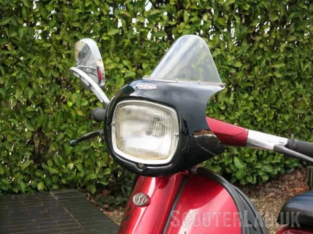 SLUK XL5 Lambretta GP screen - Black 2